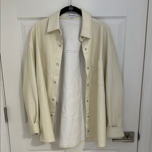 Cream Jacket by WeWoreWhat